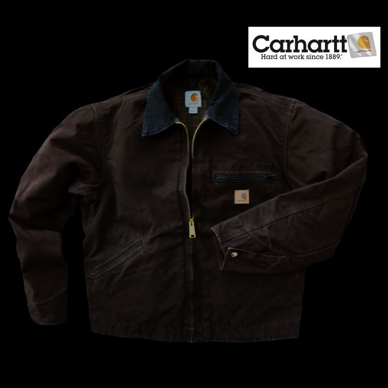 カーハートデトロイトジャケット（ダークブラウン）/Carhartt Detroit Jacket アウターウェア