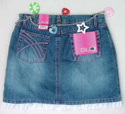 画像3: キッズ デニムスカート(Girls)/Denim Skirts（Girls)