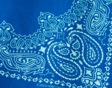 画像2: バンダナ ハバハンク HAV-A-HANK ペイズリー（ブルー・ホワイト）/Bandana Paisley  Blue White (2)