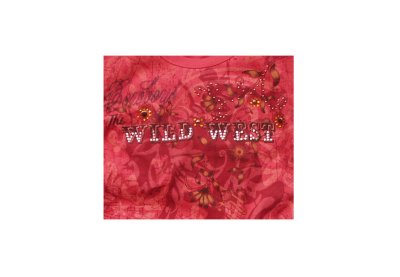 画像2: レディース ウエスタン Tシャツ カウガール/Women's Western T-shirt(Wine)