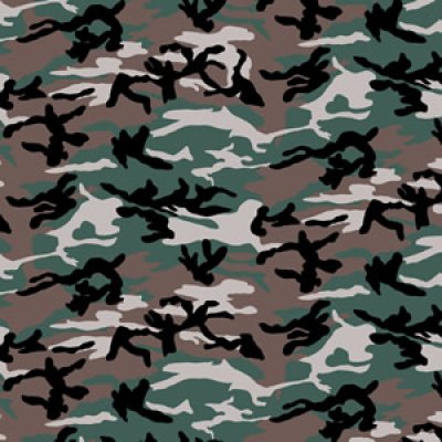 画像1: アメリカ 輸入 バンダナ カモ ウッドランド/Camouflage Bandana Woodland