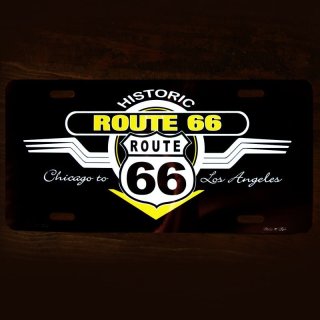 ルート66 ライセンスプレート テキサス/Texas Route 66 Metal ルート66 ライセンスプレート テキサス/Texas Route 66 Metal