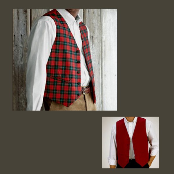 ペンドルトン リバーシブル ベスト（レッド・グリーン）/Pendleton 