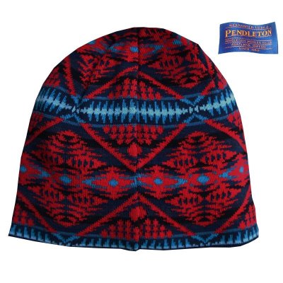 画像1: ペンドルトン ウォッチ キャップ（レッドダイアモンドデザート）/Pendleton Watch Cap(Red Diamond Desert)