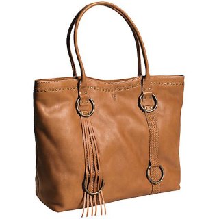 ディアスキン フリンジ ショルダーバッグ（サドル）/Deerskin