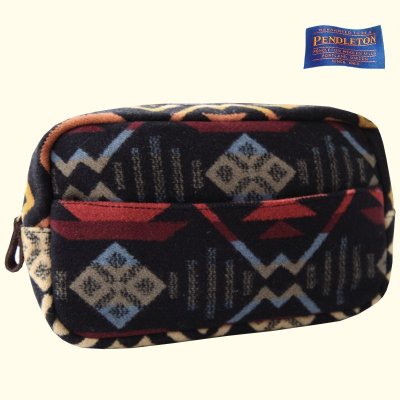 画像1: ペンドルトン トイレタリーバッグ（コヨーテビュートブラック）/Pendleton Toiletry Bag