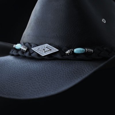 画像2: レザー ハット（ブラック）/Genuine Leather Hat(Black)