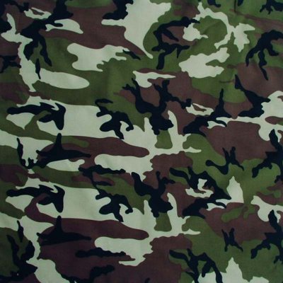 画像1: アメリカ 輸入 バンダナ アーミーグリーン カモフラージュ/Camouflage Bandana