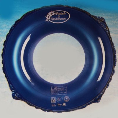 画像1: イガラシ 浮き輪 i-color ウキワ（ブルーベリー）70cm