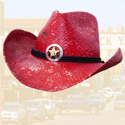 画像1: チャーリーワンホース カウガールハット（レッド）/Charlie 1 Horse Cowgirl Hat(Red)