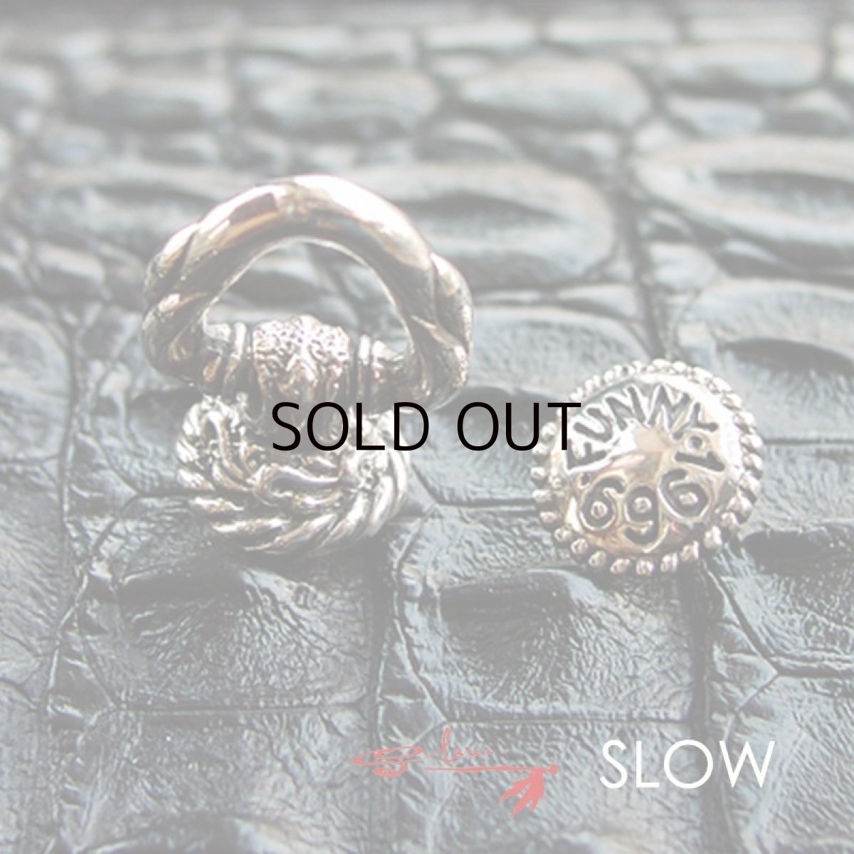 画像1: ファニー ドロップ ハンドル SLOW Scroll（925・スターリングシルバー）/Funny Drop Handle (1)