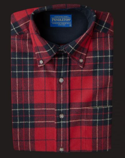 画像1: ペンドルトン ウールシャツ ファイアーサイドシャツ（ボタンダウンシャツ）S/Pendleton Fireside Shirt Brodie Tartan