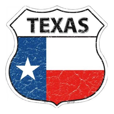 画像1: テキサス メタルサイン/Metal Sign Texas 