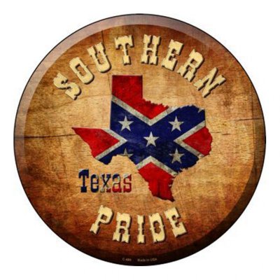 画像1: サザンプライド テキサス メタルサイン/Metal Sign Southern Pride Texas
