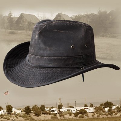 画像1: DPC ドーフマン パシフィック アウトドア ハット（ダークブラウン）/Dorfman Pacific Outdoor Hat(Dark Brown)