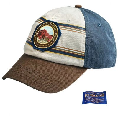 画像1: ペンドルトン ナショナルパーク 国立公園 キャップ（バッドランズ）/Pendleton National Park Cap(Navy Tan Badlands)