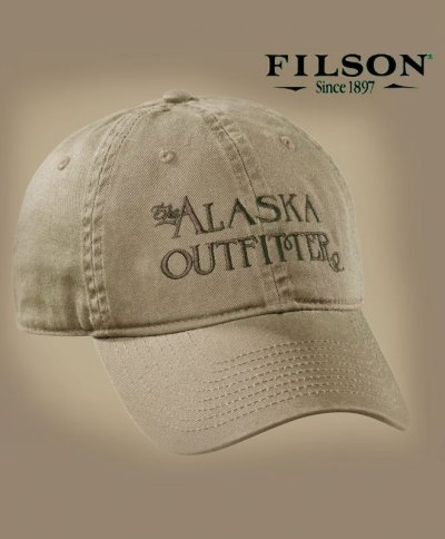 画像1: フィルソン アラスカ アウトフィッターズ キャップ（タン）/Filson Cap