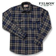 画像1: フィルソン ノースウエスト ウールシャツ（ダークブループラッド）/Filson Northwest Wool Shirt (1)
