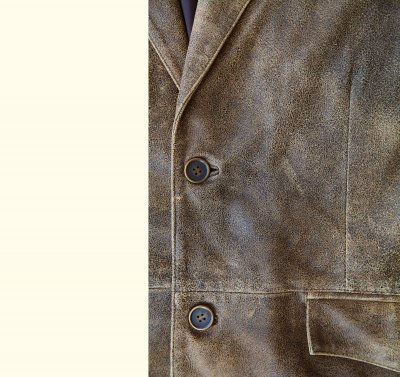 画像2: スカリー ラギッド ラム レザー ジャケット（ビンテージブラウン）42/Scully Leather Jacket