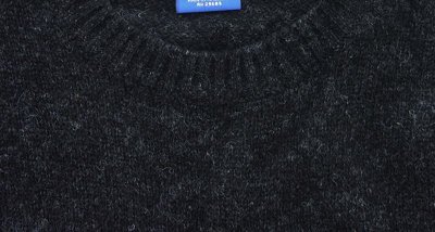 画像2: ペンドルトン シェトランド ウール セーター（ブラック ヘザー）S/Pendleton Shetland Wool Sweater Black Heather