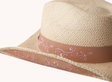 画像2: ブルハイド ウエスタン ストローハット（ビコーズオブユー）/BULLHIDE Western Straw Hat Because of You (2)