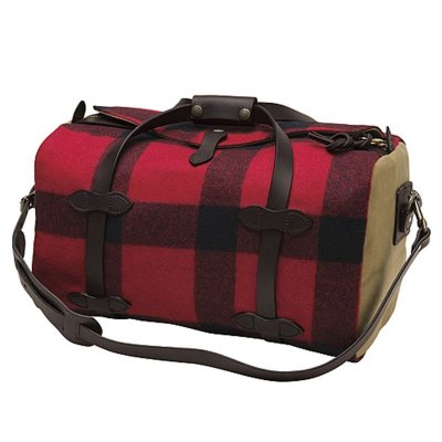 画像1: フィルソン マッキーノ スモールダッフル（レッド×ブラック）/Filson Mackinaw Small Duffle Bag(Red×Black)