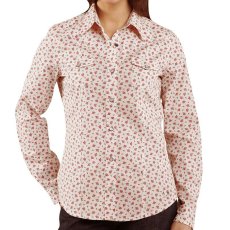 画像1: カーハート ウエスタン シャツ フローラル・シャーベット（長袖・レディース）/Long Sleeve Western Shirt(Women's)  (1)