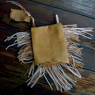 ディアスキン フリンジ ショルダーバッグ（サドル）/Deerskin