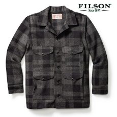 画像1: フィルソン マッキーノ クルーザー（グレー×ブラック）38（身幅58cm）/Filson Mackinaw Cruiser(Gray×Black) (1)