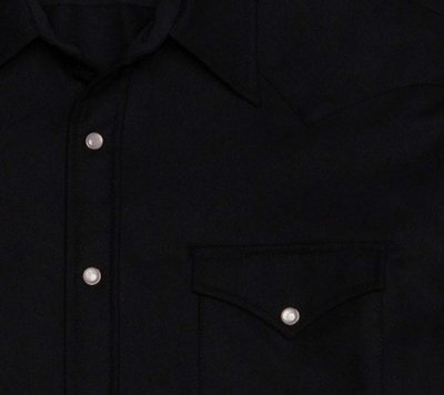 画像2: ペンドルトン ウエスタンシャツ ブラック無地/Pendleton Western Shirt(Black)