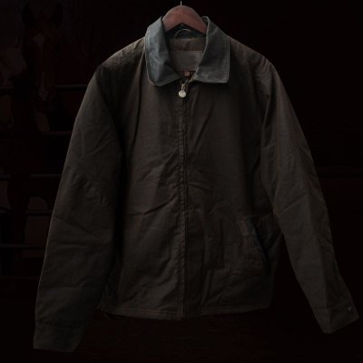 画像1: アウトバック トレーディング オイルスキン ジャケット（ブロンズ）M/Outback Trading Oilskin Jacket