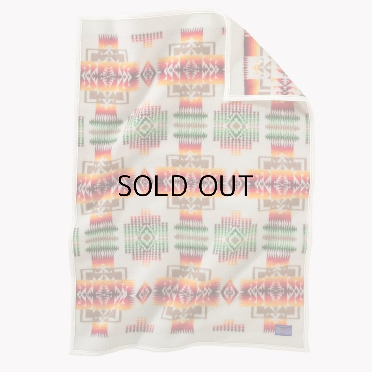 画像1: ペンドルトン チーフジョセフ ムチャチョ ブランケット（アイボリー）/Pendleton Chief Joseph Muchacho Blanket(Ivory) (1)