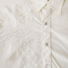 画像3: スカリー スナップフロント 刺繍 シャツ（長袖/ブラック・フロント刺繍）/Scully Long Sleeve Embroidered Snap Front Shirt(Men's) (3)