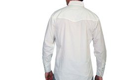 画像2: スカリー スナップフロント 刺繍 シャツ（長袖/ブラック・フロント刺繍）/Scully Long Sleeve Embroidered Snap Front Shirt(Men's) (2)