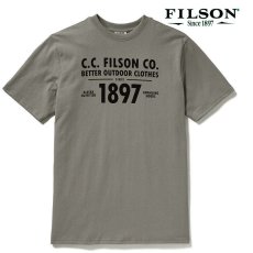 画像2: フィルソン 半袖 Tシャツ（スティープルグレー）/Filson S/S Outfitter Graphic T-shirt(Steeple Grey) (2)