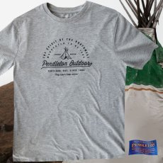 画像1: ペンドルトン アウトドア 半袖 Tシャツ ティーピー（グレー）L/Pendleton SS T-shirt Teepee(Grey) (1)