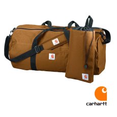 画像1: カーハート ダッフルバッグ ユーティリティポーチつき（カーハートブラウン）/Carhartt Duffle Bag(Carhartt Brown) (1)