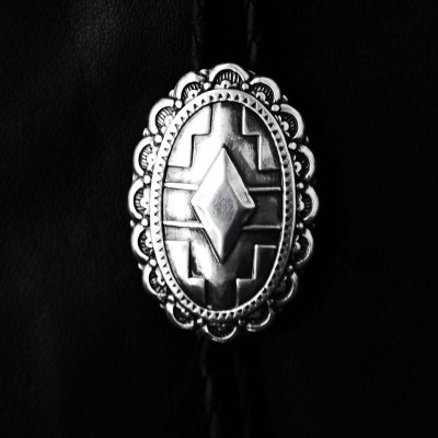 画像1: ウエスタン ボロタイ サウスウエスト シルバー/Western Bolo Tie