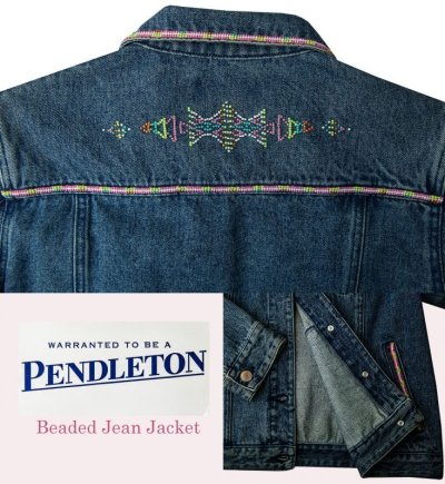 画像3: ペンドルトン ビーズ ジーンズ ジャケット/Pendleton Beaded Jean Jacket