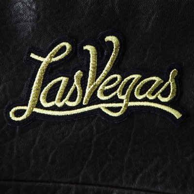 画像1: ワッペン ラスベガス Las Vegas（ゴールド・ブラック）/Patch 