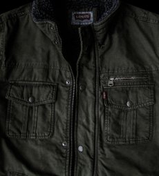 画像3: リーバイス トラッカー ジャケット（オリーブ）/Levi's Jacket(Olive) (3)