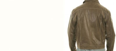 画像3: スカリー レザー ジージャンスタイル ジャケット（ブラウン）/Scully Leather Jean Jacket(Brown)