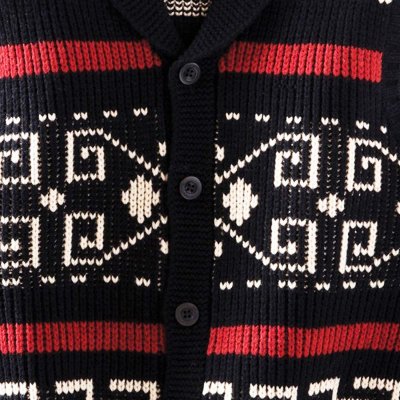 画像2: ペンドルトン ウール ベスト（ブラック・クリーム）XS/Pendleton Westerley Sweater Vest(Black/Cream)