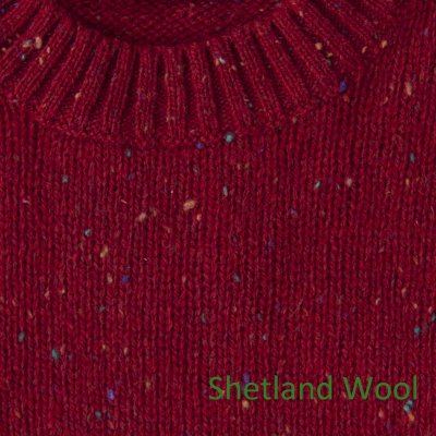 画像2: ペンドルトン シェトランド ウール セーター（レッド）S/Pendleton Shetland Wool Sweater Red