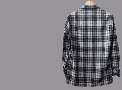 画像2: ペンドルトン バージンウール トップスター ジャケット（グレー）フィッテッドXS/Pendleton Topster Jacket(Douglas Grey Tartan)