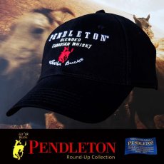 画像1: ペンドルトン ロデオ キャップ（ブラック）/Pendleton Round Up Whisky Cap(Black) (1)