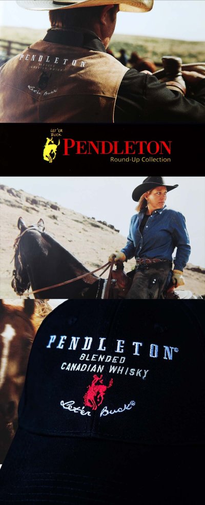 画像2: ペンドルトン ラウンドアップ ウール ウエスタン ベスト（ブラック）S/Pendleton Whisky Logo Wool Vest(Black)