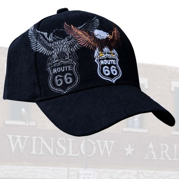 ルート66 イーグル キャップ/Route 66 Cap(Black) キャップ