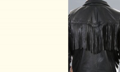 画像3: スカリー レディース ラムレザー フリンジ モーターサイクル ジャケット（ブラック）M/Scully Soft Touch Lamb Fringe Motorcycle Jacket(Black)