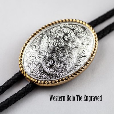画像1: ウエスタン ボロタイ/Western Bolo Tie